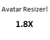 Avatar Resizer 1.8X