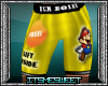 Funny Mario Boxers Yelow