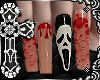 ✮ Ghostface nails DRV