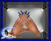 *D* Blue Nails