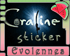 [Evo]Coraline Sticker