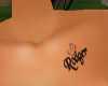 Rodger Chest Tattoo