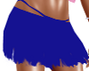 (LMG)Blue Ripped Skirt