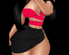 conjunto pink e preto