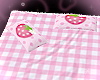 ! strawberry bed <3