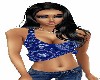 COUNTRY BLUE TOP