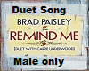 Remind Me (Duet Male)