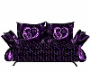 Purple Heart Sofa