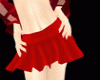 NV Red Flare Skirt