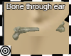 *m Bone Earrings