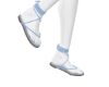 NUT. SHOES BLUE SUMMER