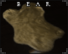 B | Creme Bear Rug