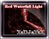 Red Waterfall Light