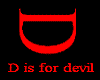 D is For Devil