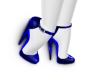 Iridescent Heels Blue