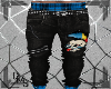 Punky Blue/Black Pants