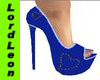 (LL) Blue heel shoe
