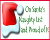 [BB] Naughty Santa List