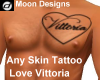 Love Vittoria Tattoo
