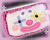 ! cute clown purse <3