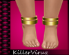 {KV}Gold Feets Bangles