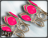 Lg♥Lara Pink Earrings