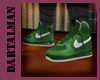 green shoes 