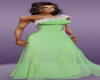 5 Jeweled  green gown