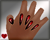 ♥ Nails dainty blood