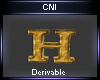 Derivable Alphabet-H