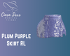 Plum Purple Skirt RL