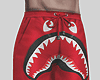 Red shark short