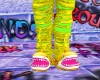 Rglow yello sharkslipper