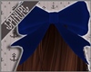 ⚓ | Blue Hair Bow