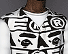 APE White Knit Vest