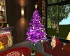 Christmas Tree in Purple