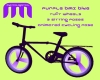 Purple BMX Bike