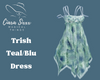 Trish Teal/Blu Dress