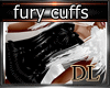 [DL]fury cuffs white