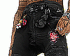 BRUCE BIKER PATCH JEANS