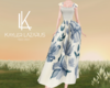 K | Blue Fantasy Dress