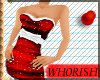 |W| Santa Snow Dress