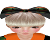 Kids-Orange Glo Head Bow