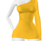 yellow barb dress