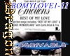 BEST OF MY LOVE