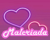 Hearts Neon Light e