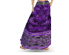 Purple Wiccan Long Skirt