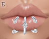 Silver Diamond Lip