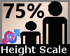 Height Scaler 75% F/M
