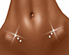 3 Diamond Hip Piercings